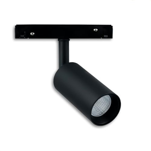 INNOVATE LED Schienensystem Lampen schwarz Spot Phasenschiene Deckenstrahler LED 16W 48V Deckenbeleuchtung Spotlight Lampe Schienensystem URG < 19 CRI90 Deckenlampe Spots Leuchte 3000K 1300LM