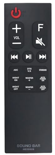 AKB75515316 Ersatz-Fernbedienung für LG Soundbar SK5Y DSH5 SK5 SH3B SH3K SH4 LAS160B LAS260B LAS453B LAS454 LAS454B LAS465B LAS475B LK72B LK72B-N S55A3-D SH2 SH4D SJD 3 SJ3. SJ4 SJ4R SJ4Y SJ4Y-S SK1D