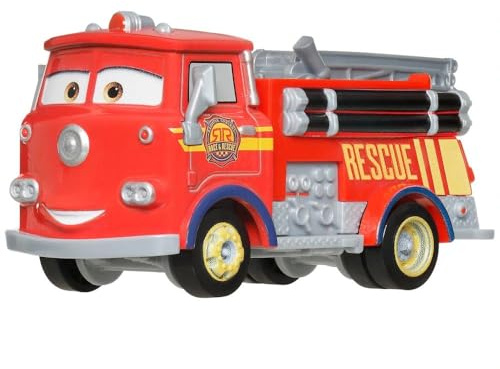 Cars de Disney y Pixar Diecast Spielzeugfahrzeug, rot, für Kinder ab 3 Jahren