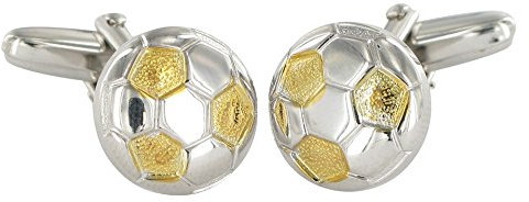 TEROON Manschettenknöpfe Fußball