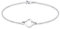 Elli Armband Damen Kleeblatt Cut-Out Symbol in 925 Sterling Silber