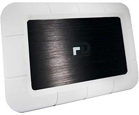 Fantom Drives FD 1TB 7200RPM Portable Hard Drive - USB 3.2 Gen 1-5Gbps - Aluminum - GForce Robusk Mini - Compatible with Mac/Windows/PS4/Xbox (FRM1000P) by