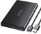 ORICO Case HDD 2.5 SATA USB 3.0, Anti-Impronta Digitale Case Hard Disk per HDD e SSD 9.5mm e 7mm fino a 6TB, Supporto UASP, TRIM,Nessuno Strumento Richiesto. (2189U3)