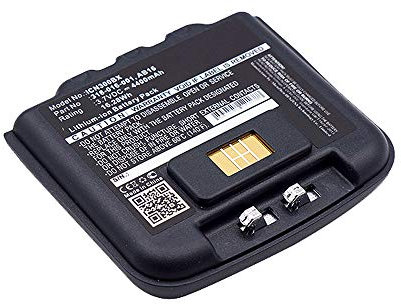 subtel® 318-016-001, 318-016-002, AB15, AB16, AB9 Battery Replacement for Intermec CN3, Intermec CN3E, Intermec CN4, Intermec CN4E MDE Barcode Scanner Repair - 4400mAh 3.6V - 3.7V Lithium Ion