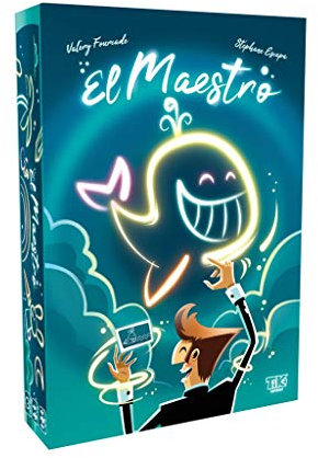 TIKI Editions EL Maestro – Gesellschaftsspiel – Das Air-Zeichenspiel – Ideal als Gruppe von Freunden – Zeichnen Sie in der Luft und versuchen Sie, die Zeichnung zu reproduzieren