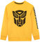 Transformers Jungen Autobots Sweatshirt Gelb 140