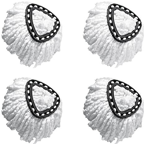 Antoble Mop Heads Replacement Head,White, 4 Pack