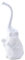 Toilet Brush New Bathroom Toilet Brush Toilet Brush Holder Toilet Brush Elephant Shape And Fully Enclosed Toilet Brush Holder Bathroom Suite Detachable Brush ( Color : White , Size : 35*13cm )