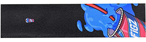 Figz Collection Stunt-Scooter I Trick Tret I Roller I Griptape I Anti rutsch I Papier I Deck Grip I (Pink/Türkis Slurpee)