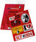 Freiburg Aufkleber Set A5 SC Aufkleber, Sticker, Autoaufkleber, Gesichtaufkleber etiqueta engomada, autocollant 18-100577