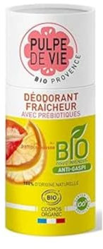Pulpe de Vie - Déodorant Certifié BIO Wonder Bras 55g - Anti-gaspi ! Pamplemousse - Protection Naturelle - Sans Produits Toxiques - Zéro Déchet