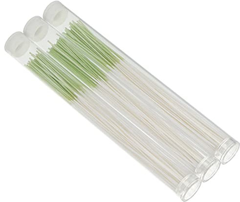 EXCEART 1 Set 180Pcs Ohr Loch Reinigung Linien Ohr Piercing Linien Ohr Loch Floss Ohrringe Loch Reiniger Durchbohrten Ohr Pflege Reinigung Werkzeuge für Mädchen Jungen Frauen Männer