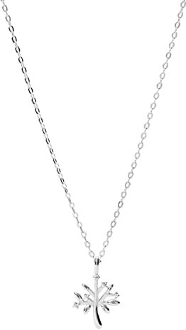 Fossil Halskette Für Frauen Elliott, Länge: 406mm + 51mm, Breite: 10mm Silber Sterling Silber Halskette, JFS00550040