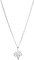 Fossil Halskette Für Frauen Elliott, Länge: 406mm + 51mm, Breite: 10mm Silber Sterling Silber Halskette, JFS00550040
