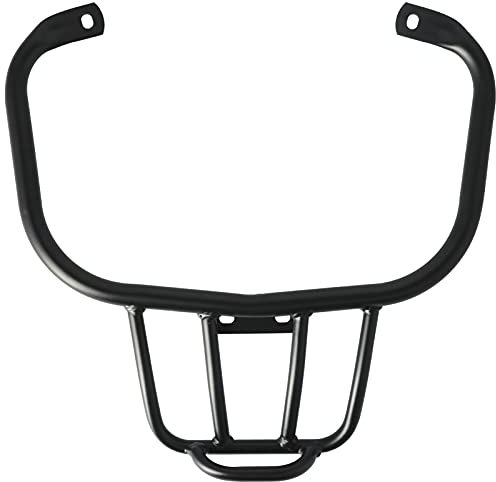 Akozon Gepäckträger, Soziushaltebügel Heck CNC Aluminiumlegierung Gepäckträger Hinten Gepäckablage Motorrad-Gepäckhalter Cargos Halter Halterung Fußpedalhalter Gepäckträgerhalterung für Vespa GTS 300