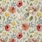 IHR Ideal Home Range - herbstliche Servietten FLOWER STORY Blumenmotiv Blütenmotiv light blue 20 St. Lunch-Servietten 33 cm x 33 cm