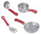 PAINT IT EASY NEU Miniatur Küchen-Set aus Kunststoff, 4-teilig, ca. 3-5 cm