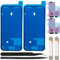 ZHUROUPU 7Pcs Schwarz Kleber Adhesive Ersatz für iPhone 14 Pro MAX, wasserdichte Folie Klebefolie LCD Display Adhesive Sticker & Akku Adhesive Sticker .inkl Werkzeug (6,7 Zoll/schwarz)
