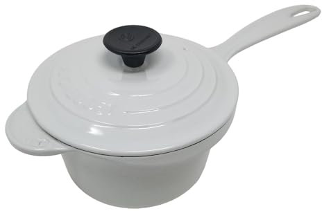 Le Creuset Enameled Cast-Iron 1-1/4-Quart Iron Handle Precision Pour Saucepan, Vapeur (Vapeur)