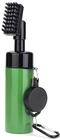 Premium Golf Brush Cleaning Brush Golf Club Brush With Built In Water Spray and magnetic bag hook