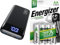 INIU Power Bank, 20000mAh Fast Charging Portable Charger, 22.5W Powerbank with USB C Input & Output & Energizer Rechargeable AA Batteries, Universal Double AA, Pack of 4