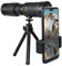 Kochenty 4K 10-300X40Mm Super Telezoom Monokular Teleskop, Wasserdichtes, Beschlagfreies Sicht Telefon Teleskop mit Stativ, 500032188