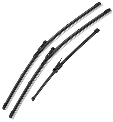 Coche Limpiaparabrisas Para 1 Serie E81 E87 2004 2005 2006 2007 2008 2009 2010 Conjunto De Ventana Trasera Delantera Limpiaparabrisas