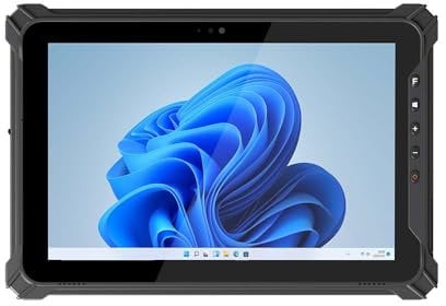 iEdge T10W 10.1 inch Rugged Windows 11 Tablet, N5100, 8GB+128GB, 4G LTE Tablet for Work, 700 nit GPS, for Warehouse Use, Construction Worker