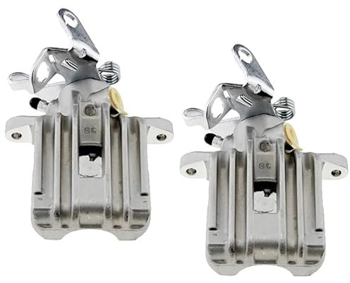 Merautop SJ 2 Stück Bremssattel Bremszange Hinten Rechts Ersatz für A3 2003-2015 Altea 2004-2015 Golf 2003-2016 Leon 2005-2013 Autozubehör Teil# 1K0615424A 1K0615424D
