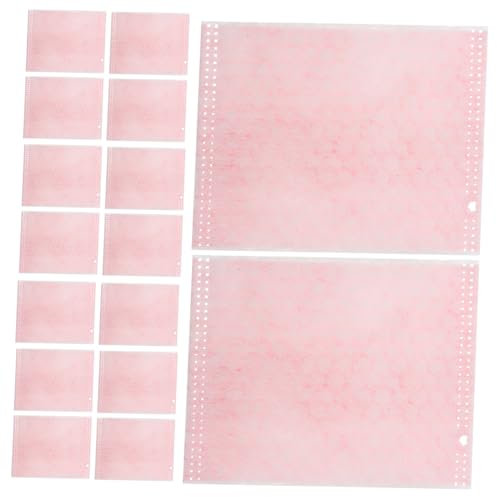 FRCOLOR 30 Stück Abschminktücher aus Vliesstoff Tragbar für Tägliche Gesichtsreinigung Unterwegs Rosa