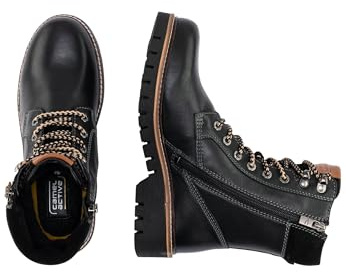 camel active Damen ISA Boot aus echtem Leder Schwarz womenswear-37