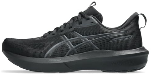 ASICS Herren GT-1000 14 Laufschuhe, Schwarz/Schwarz, 12 X-Wide