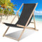 Ollewiellan Liegestuhl Klappbar Holz Grau Strandstuhl Holz,Gartenliege Holz bis 120kg,Verstellbar Sonnenliege Holz wetterfest Holzklappstuhl Strandliege für Patio Balkon Strand