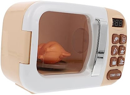 Milisten 1pieza Juguete De Microondas para Niño Simulación De Cocina Adorno para Infantil