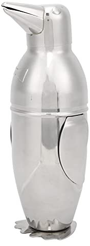Penguin Cocktail Shaker, 500ml Capacity Stainless Steel Bartender Shakers Martini Shaker Drink Mixer for Professional Bartenders Beginners