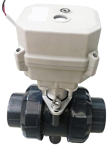 Vanne à Bille Motorisée 2 Voies 1-1/2'' 3/4/7 Fils Avec Actionneur 15Nm Avec Commande Manuelle(DN40 BSP)