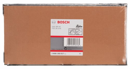 Bosch Accessories Professional Lockwerkzeug 115x280mm, 1 Stk., Schwarz