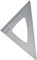 Maped 120421 Zeichendreieck 45 Grad aus Aluminium