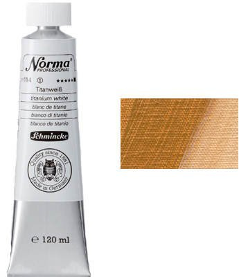 Schmincke : Norma : 'Traditional' Artists' Oil : 120ml : Raw Light Ochre