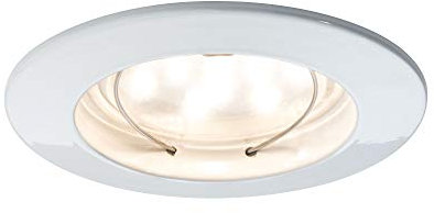 Paulmann 927.55 Premium EBL Set Coin klar rund starr LED 3x6,8W 2700K 230V 51mm Weiss matt 92755 Spot Einbaustrahler Einbauleuchte