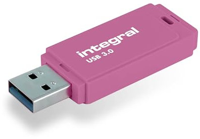 Integral 64GB Neon Pink USB 3.2 Gen 1 Flash-Laufwerk