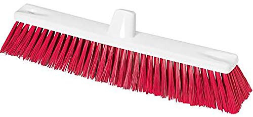 Nölle 18234552 Haccp-Größflächenbesen 45cm/0, 5mm in rot