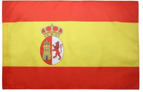 AZ FLAG Bandera de la RESTAURACIÓN BORBÓNICA EN ESPAÑA 1785-1931 90x60cm para Palo - Bandera ESPAÑOLA Antigua 60 x 90 cm