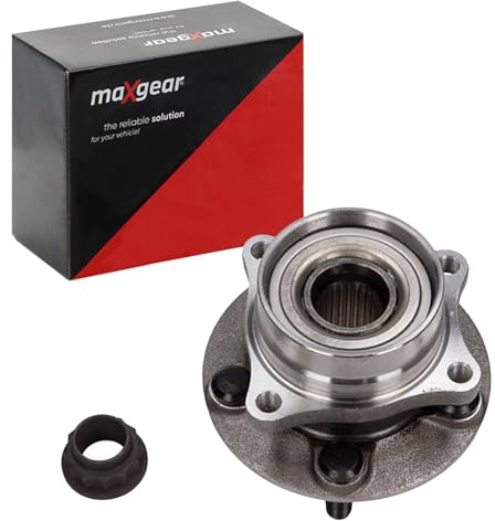 MAXGEAR 33-0686 Radlagersatz pro 1 Rad Vorne Kompatibel mit TOYOTA PRIUS Liftback NHW20 4351047010 4351047011 4351047012
