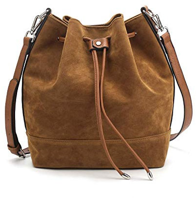 AFKOMST Beuteltasche Damen,Leicht Schultertasche Damen Gross und Sanft Handtasche mit 2 Schulterriemen