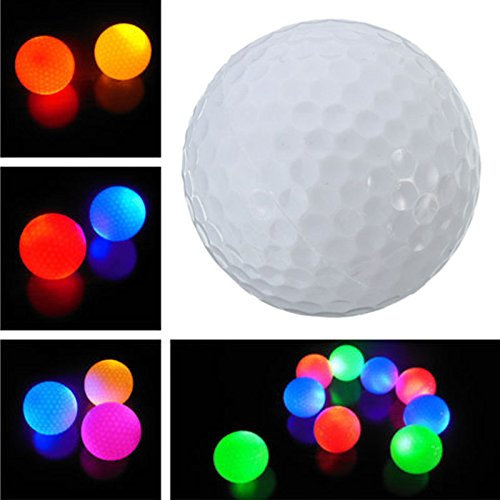 MASUNN Elektronisch Aufleuchten Blinkende Led Golfball Nachtlicht Lampe Für Sport Geschenk