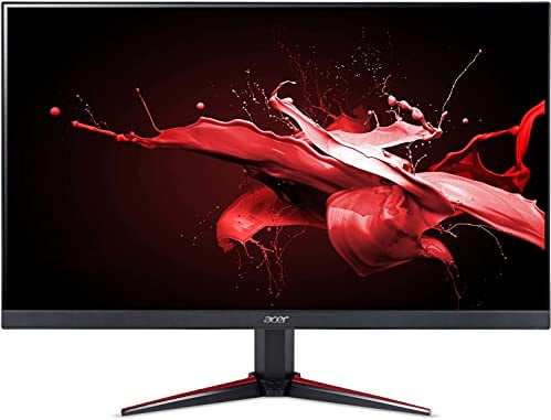 Acer Nitro VG270Ubmiipx Monitor Gaming FreeSync, 27, Display IPS 2K QHD, 75 Hz, 1 ms, HDMI 2.0, DP 1.2a, Lum 350 cd/m2, Speaker Integrati, Cavo DP Incluso, Nero