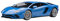 Lamborghini 79134 Aventador S 2017 (blu nila/Pearl Blue) (Compo, 1:18 Autoart