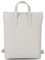 Expatrié Rucksack Damen Elegant Grau - Lou - Lederrucksack & Tasche in Einem - Für City, Business, Uni - Aus Veganem Leder - Mit Laptopfach