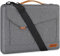DOMISO 17-17.3 Zoll Laptop Tasche Aktentasche Umhängetasche Kompatibel mit 17.3 Dell/HP Pavilion 17/ProBook 470/MSI GS73VR Stealth PRO/Lenovo/Acer/ASUS,Grau